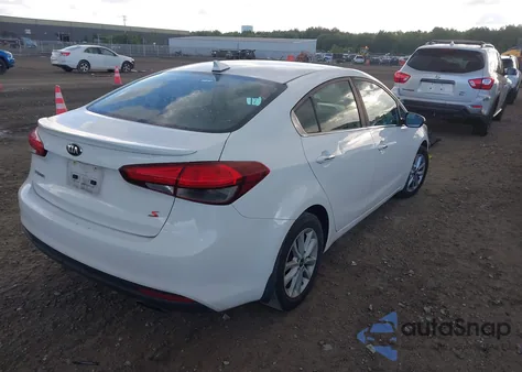 2017 Kia Forte S из США, поврежденный, VIN 3KPFL4A70HE053904